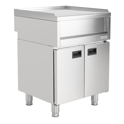 Buffalo 600 Series Neutral Prep Counter with Cupboard 600mm - SA812
