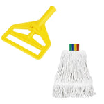 Jantex Connect Wide Kentucky Cotton Mop Head Yellow 400g - SA862