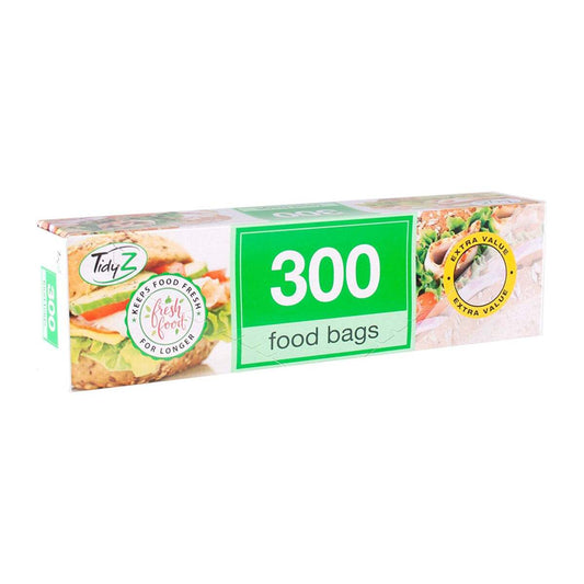 Tidyz 300 Freezer Food Bags (19cmx17cm)