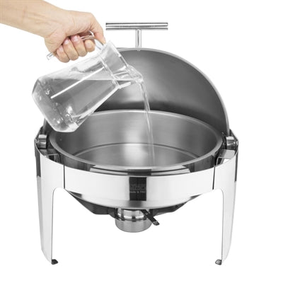 Olympia Paris Roll Top Chafing Dish Round - U009