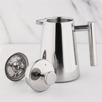 Olympia Insulated Art Deco Stainless Steel Cafetiere 3 Cup - U072