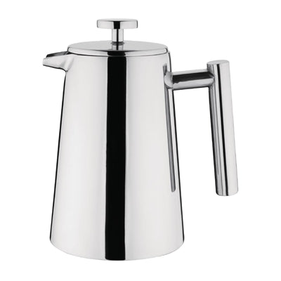 Olympia Insulated Art Deco Stainless Steel Cafetiere 6 Cup - U073