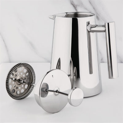 Olympia Insulated Art Deco Stainless Steel Cafetiere 6 Cup - U073
