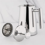 Olympia Insulated Art Deco Stainless Steel Cafetiere 6 Cup - U073