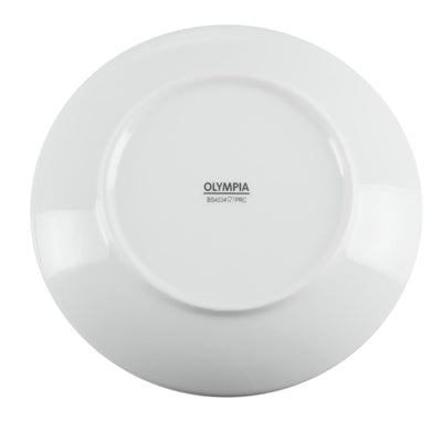 Olympia Whiteware Coupe Plates 150mm (12 Pack) - U075