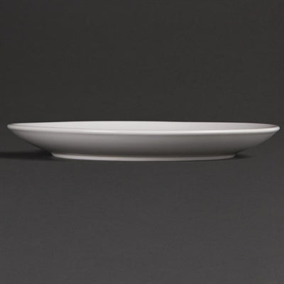 Olympia Whiteware Coupe Plates 250mm (12 Pack) - U079