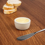 Olympia Ivory Butter Dishes 56mm (12 Pack) - U151