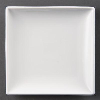 Olympia Whiteware Square Plates 240mm (12 Pack) - U155