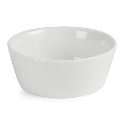 Olympia Whiteware Sloping Edge Bowls 90mm (12 Pack) - U162
