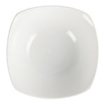 Olympia Whiteware Rounded Square Bowls 180mm (12 Pack) - U174