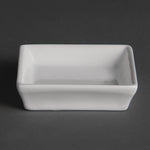 Olympia Flat Square Miniature Dishes 80mm (12 Pack) - U180