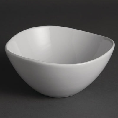 Olympia Whiteware Wavy Bowls 150mm (12 Pack) - U187