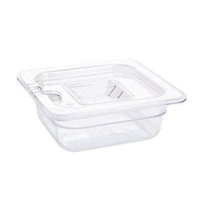 Vogue ABS Gastronorm Tray Clear GN 1/6 65mm - JN894