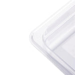 Vogue ABS Gastronorm Tray Clear GN 1/6 65mm - JN894