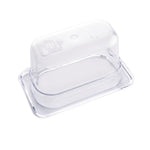 Vogue ABS Gastronorm Tray Clear GN 1/9 100mm - JN896
