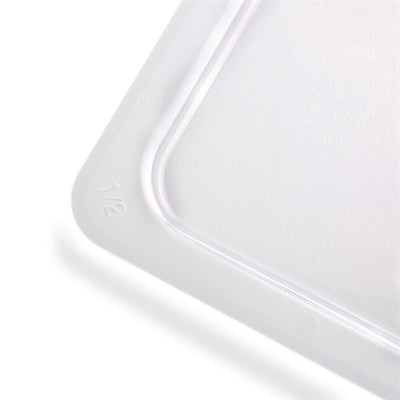 Vogue Polycarbonate 1/2 Gastronorm Tray Lid Clear - U245