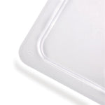 Vogue Polycarbonate 1/2 Gastronorm Tray Lid Clear - U245