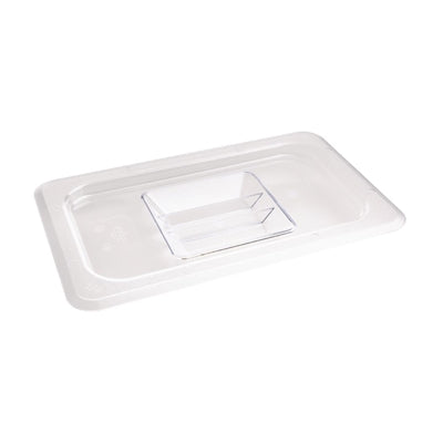 Vogue ABS Gastronorm Tray Lid Clear GN 1/4 - JN897