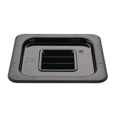 Vogue ABS Gastronorm Lid Black GN 1/6 - JM868