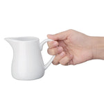 Olympia Whiteware Cream & Milk Jugs 212ml (6 Pack) - U820