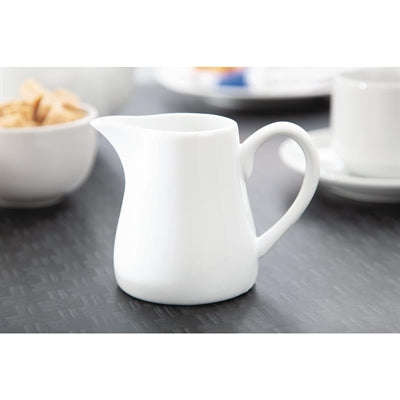 Olympia Whiteware Cream & Milk Jugs 212ml (6 Pack) - U820