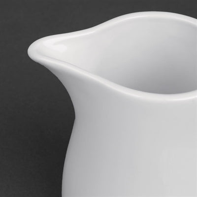 Olympia Whiteware Cream & Milk Jugs 305ml (6 Pack) - U821