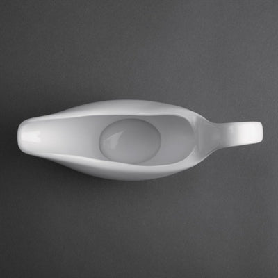 Olympia Whiteware Gravy Boats 340ml (6 Pack) - U831