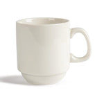Olympia Ivory Stacking Mugs 285ml (12 Pack) - U832