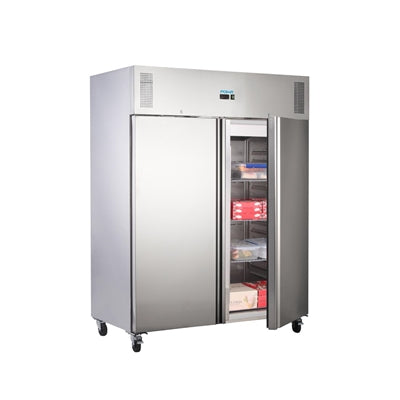 Polar U-Series Double Door Upright Freezer 1300Ltr - UA053