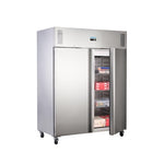 Polar U-Series Double Door Upright Freezer 1300Ltr - UA053