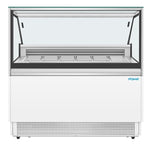 Polar U-Series 6 Pan Ice Cream Serve Over Cabinet Freezer - UA058