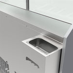 Polar U-Series 6 Pan Ice Cream Serve Over Cabinet Freezer - UA058
