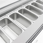 Polar U-Series 9 Pan Gelato Showcase - UA059