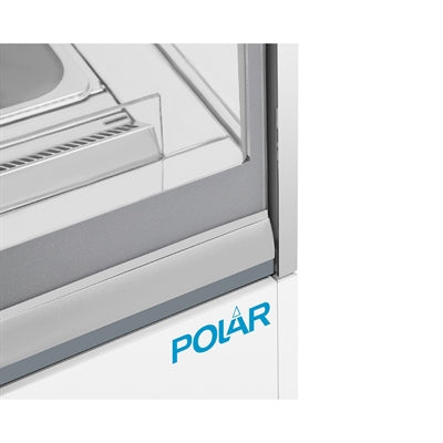 Polar U-Series 9 Pan Gelato Showcase - UA059