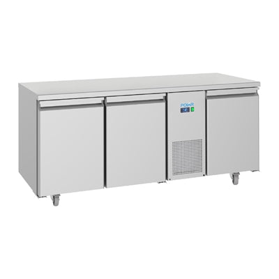 Polar U-Series Energy Efficient 3 Door Counter Fridge 474Ltr - UA072