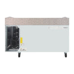 Polar U-Series Double Door Pizza Counter with Granite Top 428Ltr - UA081