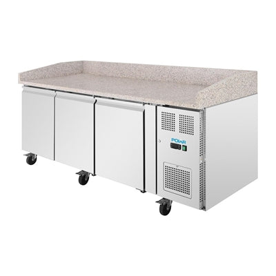 Polar U-Series Bakery Counter Fridge with Granite Top 634Ltr - UA082