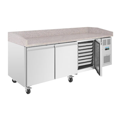 Polar U-Series Bakery Counter Fridge with Granite Top 634Ltr - UA082