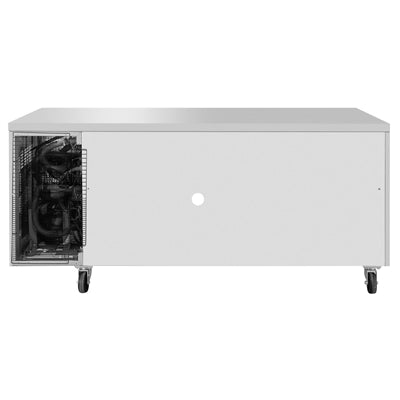 Polar U-Series Three Door Counter Fridge/Freezer 314Ltr - UA087