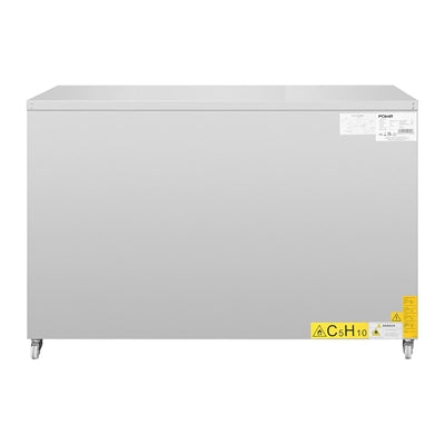 Polar U-Series Ventilated Triple Door Counter Fridge 400Ltr - UA090