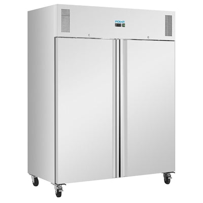 Polar U-Series Upright Double Door Fridge OR Freezer 1300Ltr - UA092