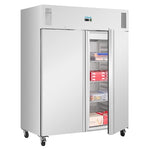 Polar U-Series Upright Double Door Fridge OR Freezer 1300Ltr - UA092