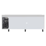 Polar U-Series Four Door Counter Fridge with Upstand 553Ltr - UA095