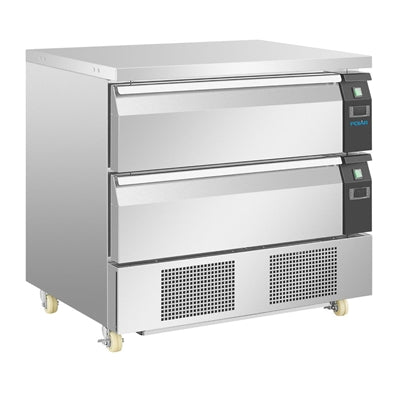 Polar U-Series Double Drawer Dual Temperature Counter Fridge 4xGN 1/1 - UA098
