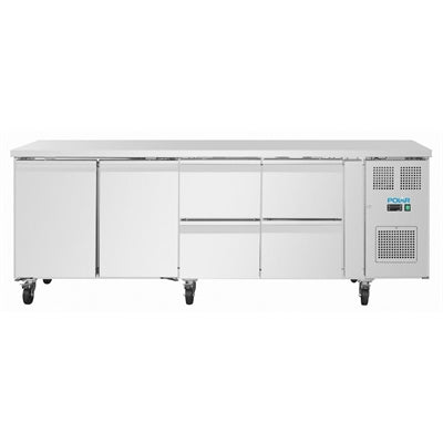 Polar U-Series Double Door Counter Fridge 616Ltr - UA104