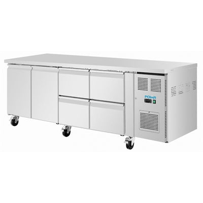 Polar U-Series Double Door Counter Fridge 616Ltr - UA104
