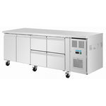 Polar U-Series Double Door Counter Fridge 616Ltr - UA104