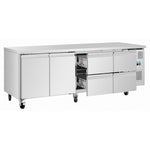 Polar U-Series Double Door Counter Fridge 616Ltr - UA104