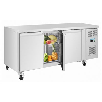 Polar U-Series Triple Door Slimline Counter Fridge 231Ltr - UA106