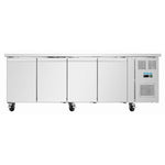 Polar U-Series Four Door Slimline Counter Fridge - UA107
